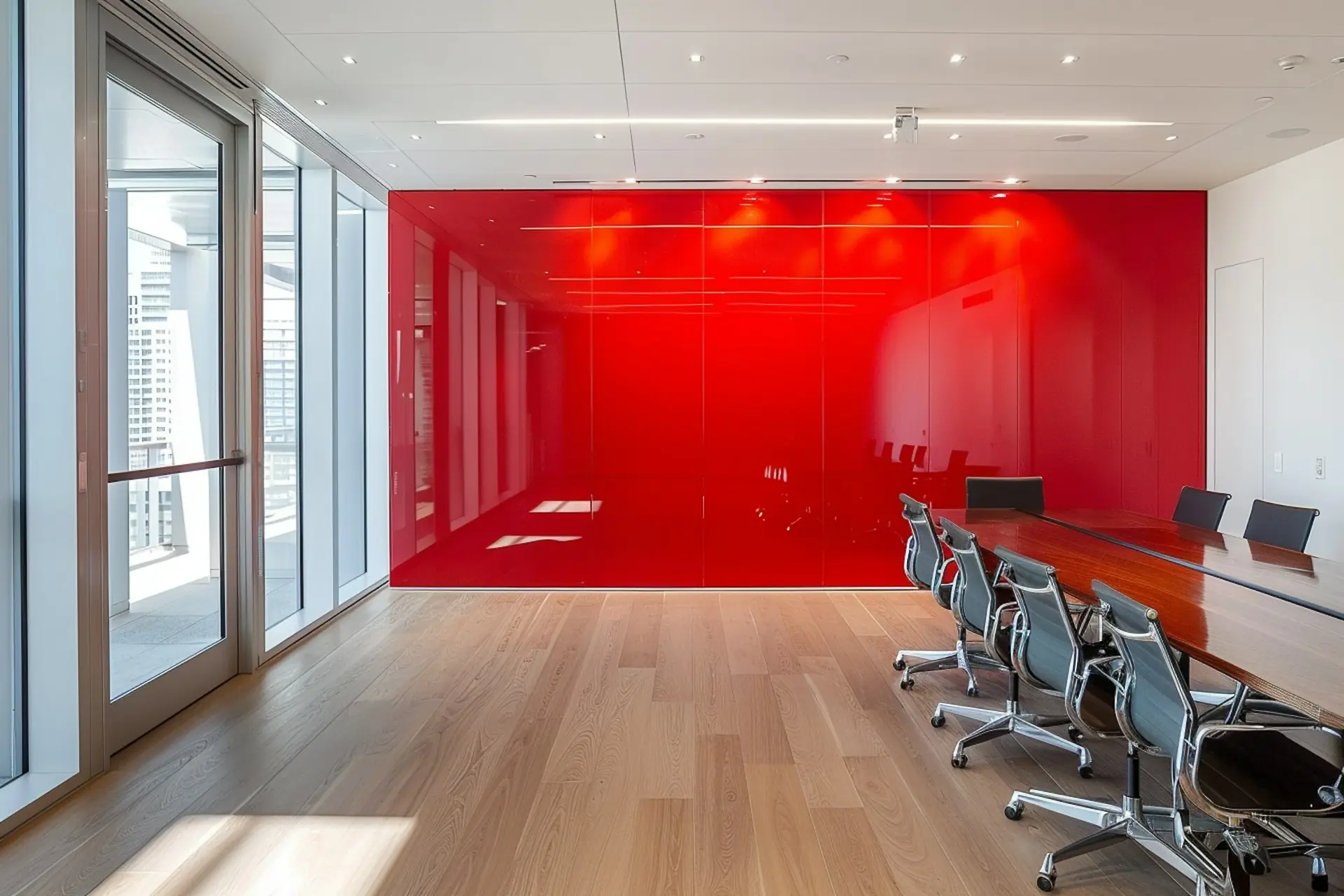 Conference room at the firm